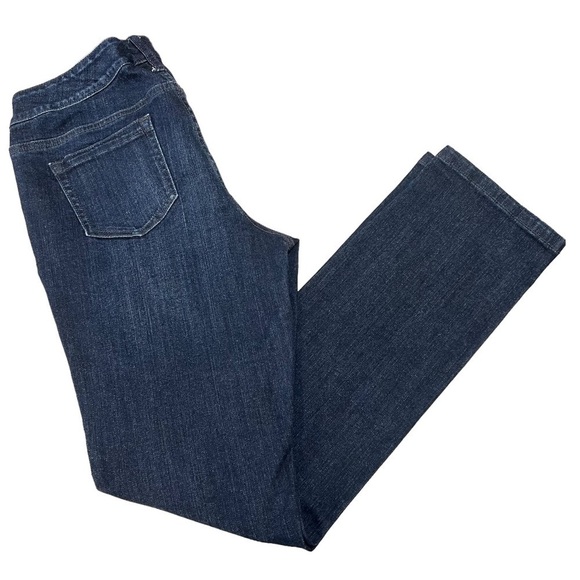 Torrid Dark Wash Mid Rise Boyfriend Denim Jeans Women’s 10 - Picture 9 of 14